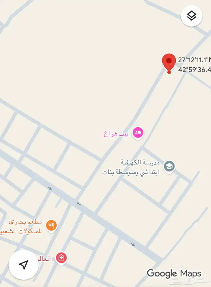 ارض بالكهيفيه زاوية 1
