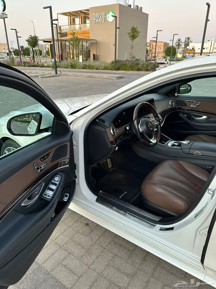 مرسيدس سعودي يخت S450 موديل 2018 نظيف 4