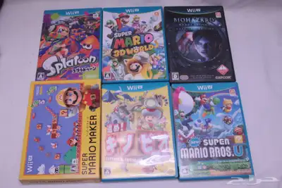 Wii u مهكر مع جميع ملحقاته 6