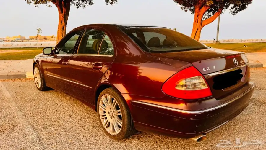 مرسيدس E280 2009 وارد الامارت تشليح 6