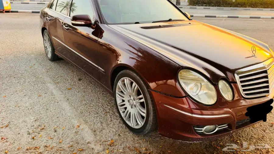 مرسيدس E280 2009 وارد الامارت تشليح 7