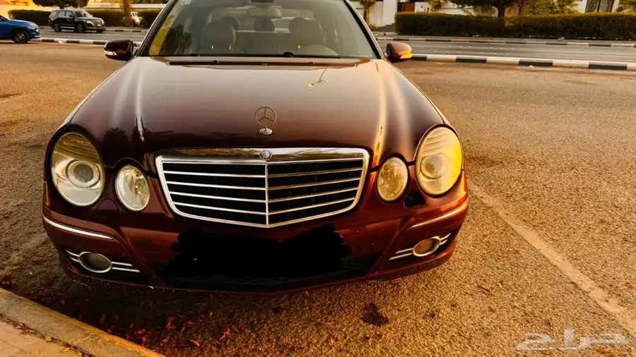مرسيدس E280 2009 وارد الامارت تشليح 8