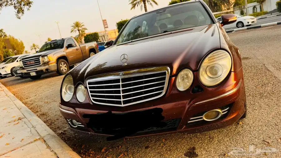 مرسيدس E280 2009 وارد الامارت تشليح 4