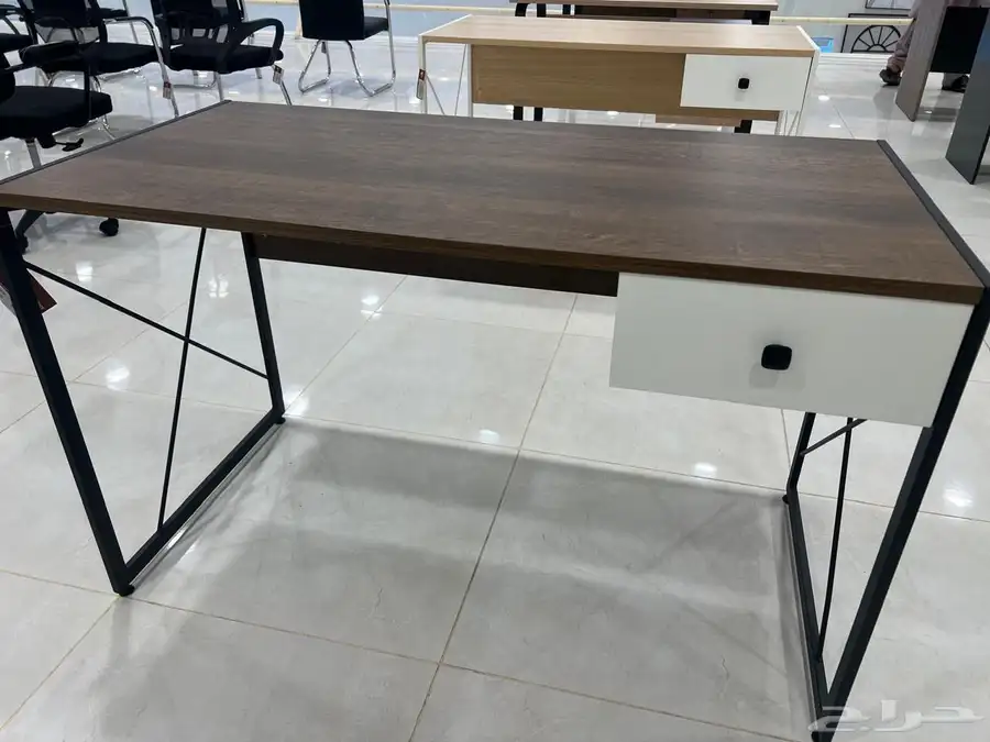 Computer Desk with Drawers  Storage. 5