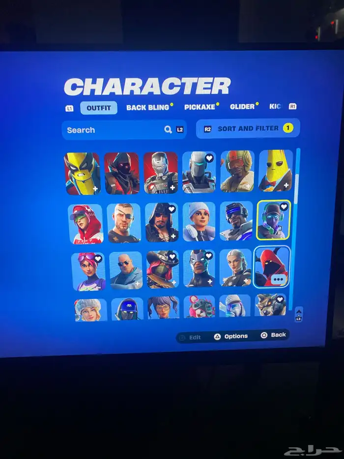 حساب فورت للبيع 1