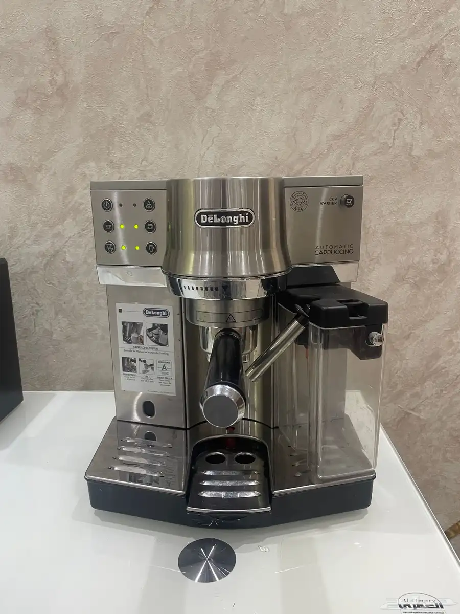 ماكينة قهوة DeLonghi EC860   مطحنة KG79 بحالة ممتازة 3