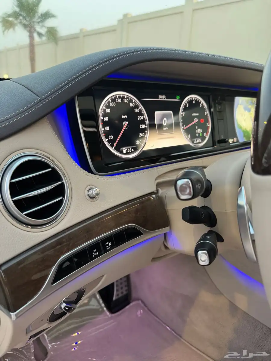 مرسيدس S400 جفالي 2014 لارج كت AMG نظيف جدا 39