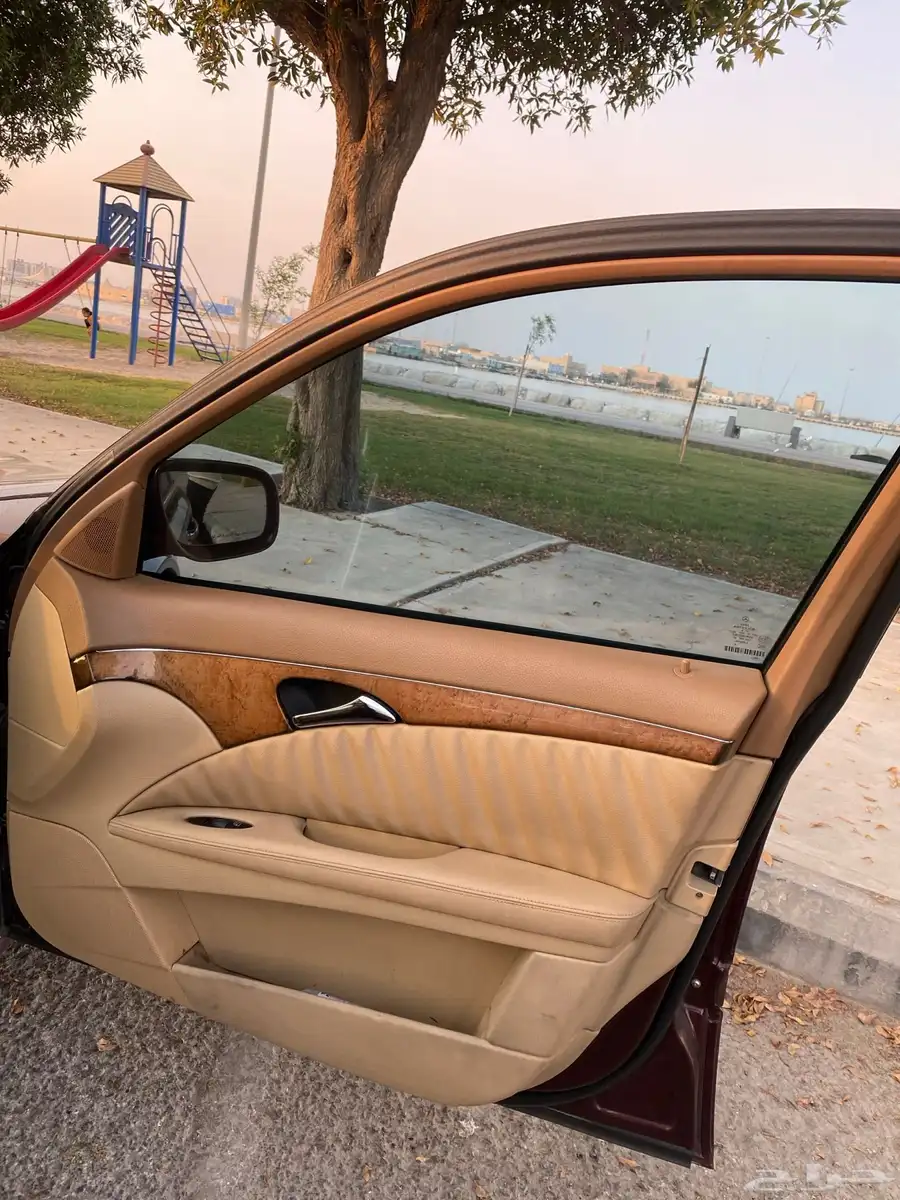 مرسيدس E280 2009 وارد الامارت تشليح 16
