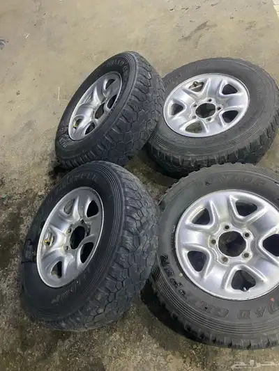 طقم جنوب ديزل أصلي وكالة مقاس 17 معا كفراته 1