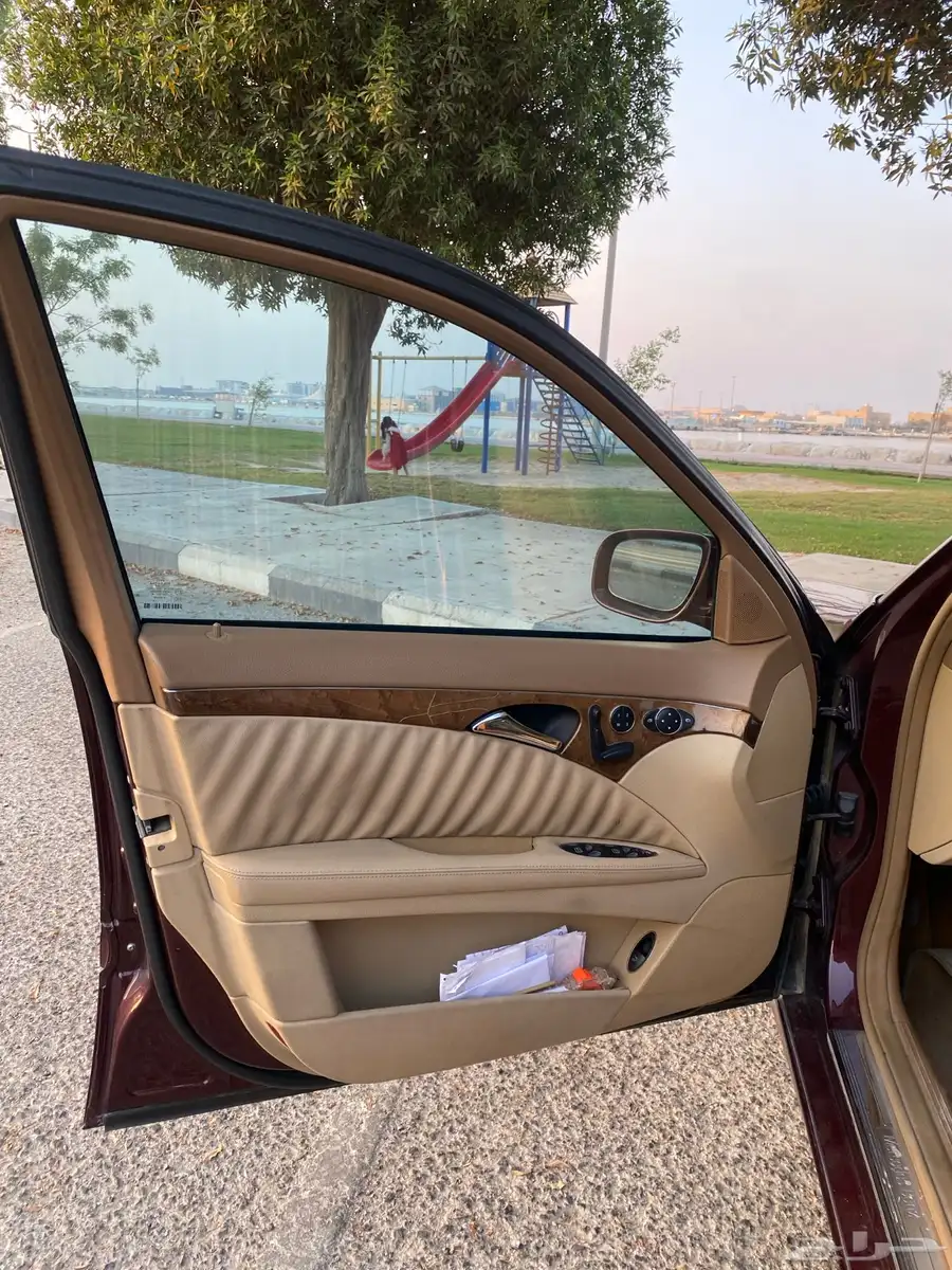 مرسيدس E280 2009 وارد الامارت تشليح 13
