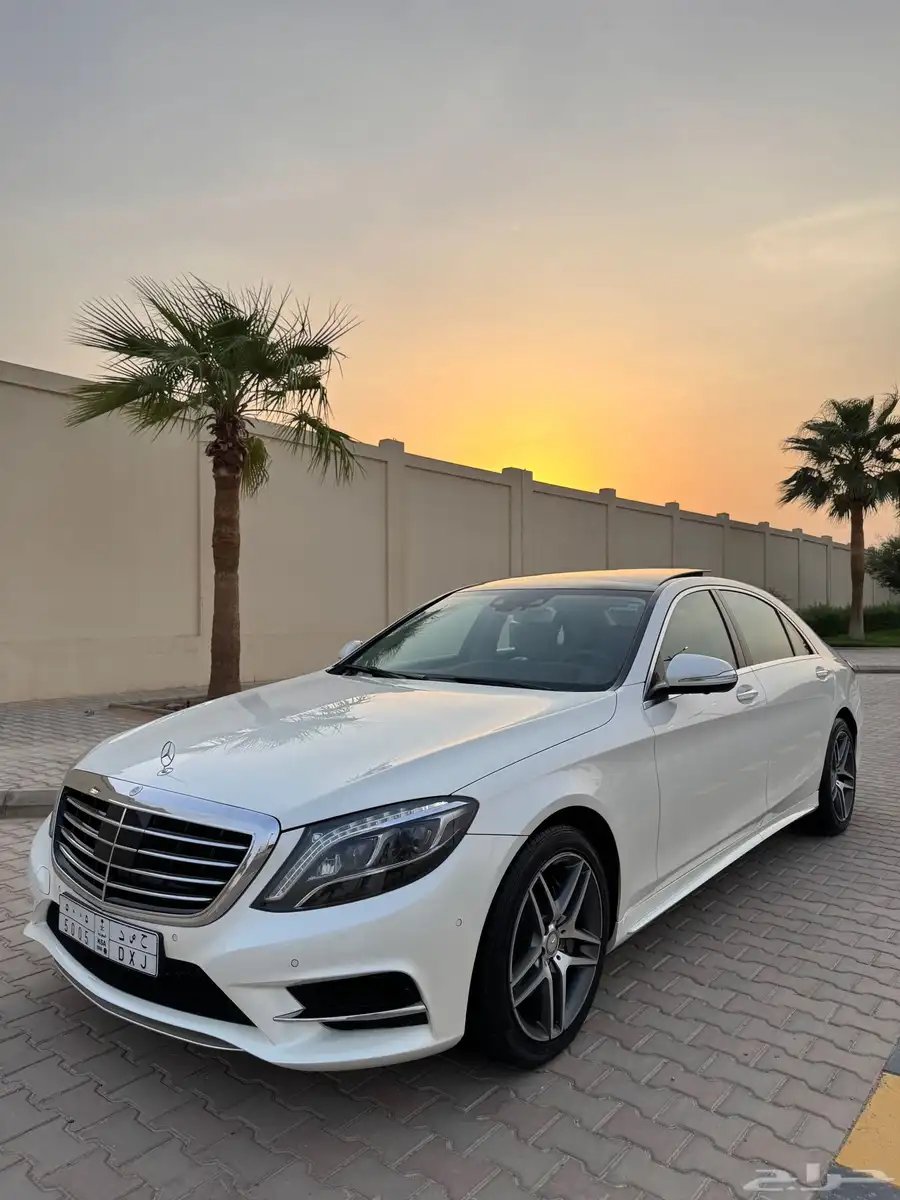 مرسيدس S400 جفالي 2014 لارج كت AMG نظيف جدا 0