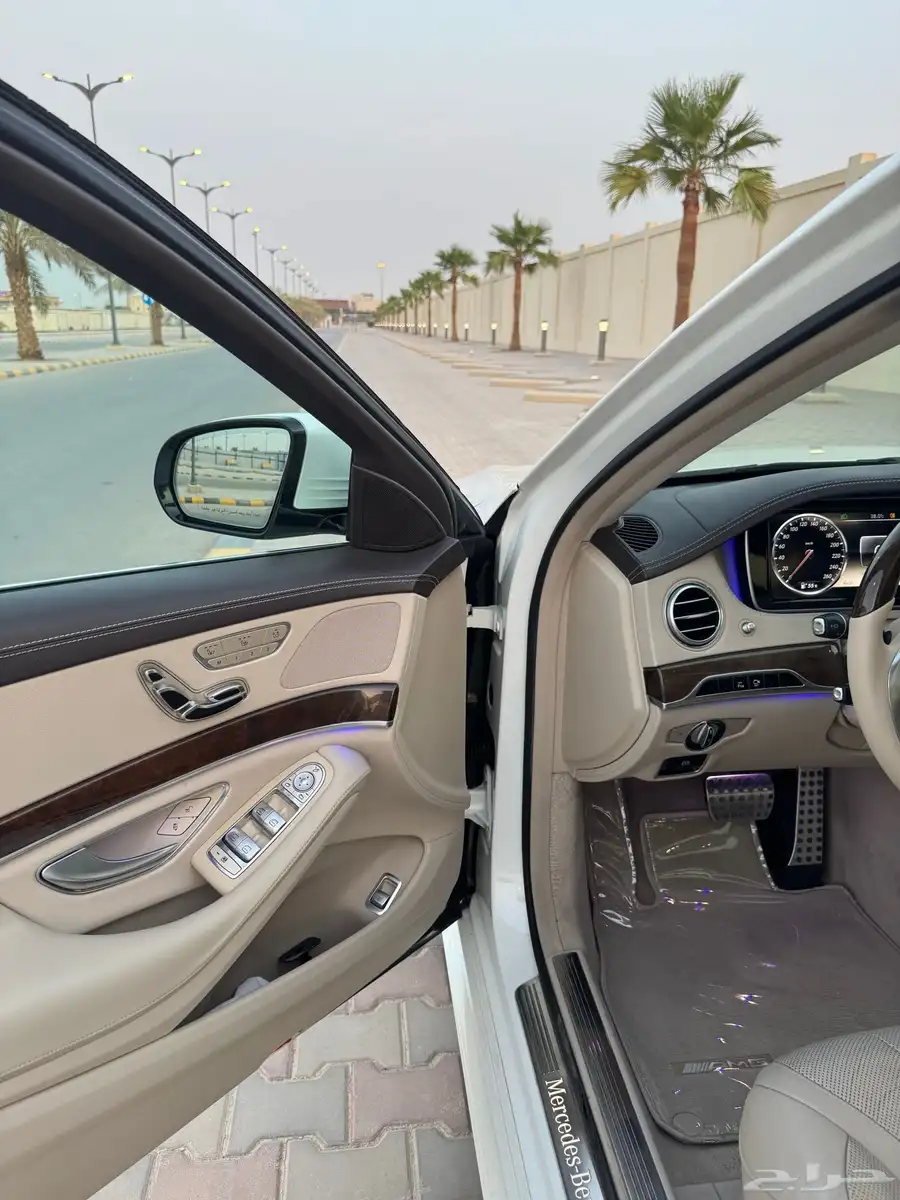 مرسيدس S400 جفالي 2014 لارج كت AMG نظيف جدا 63