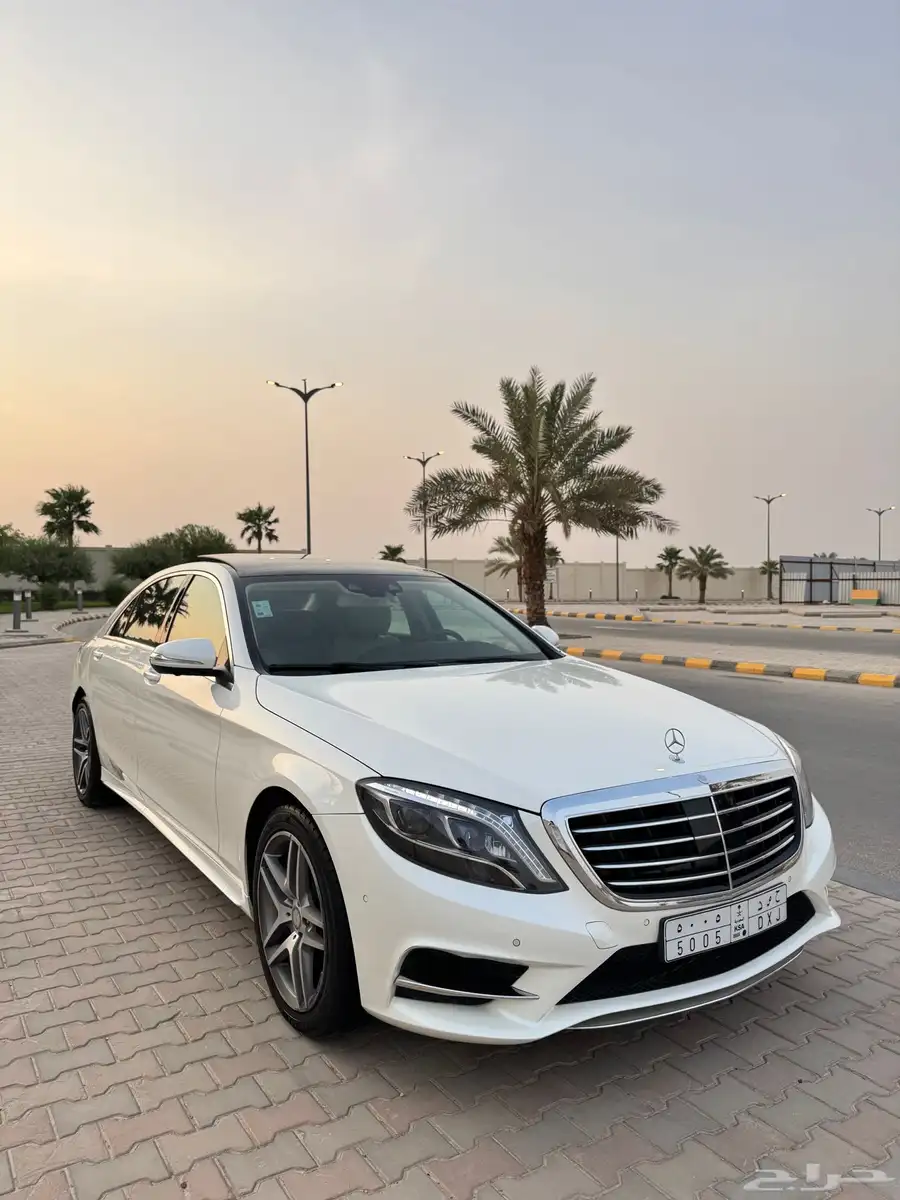 مرسيدس S400 جفالي 2014 لارج كت AMG نظيف جدا 2