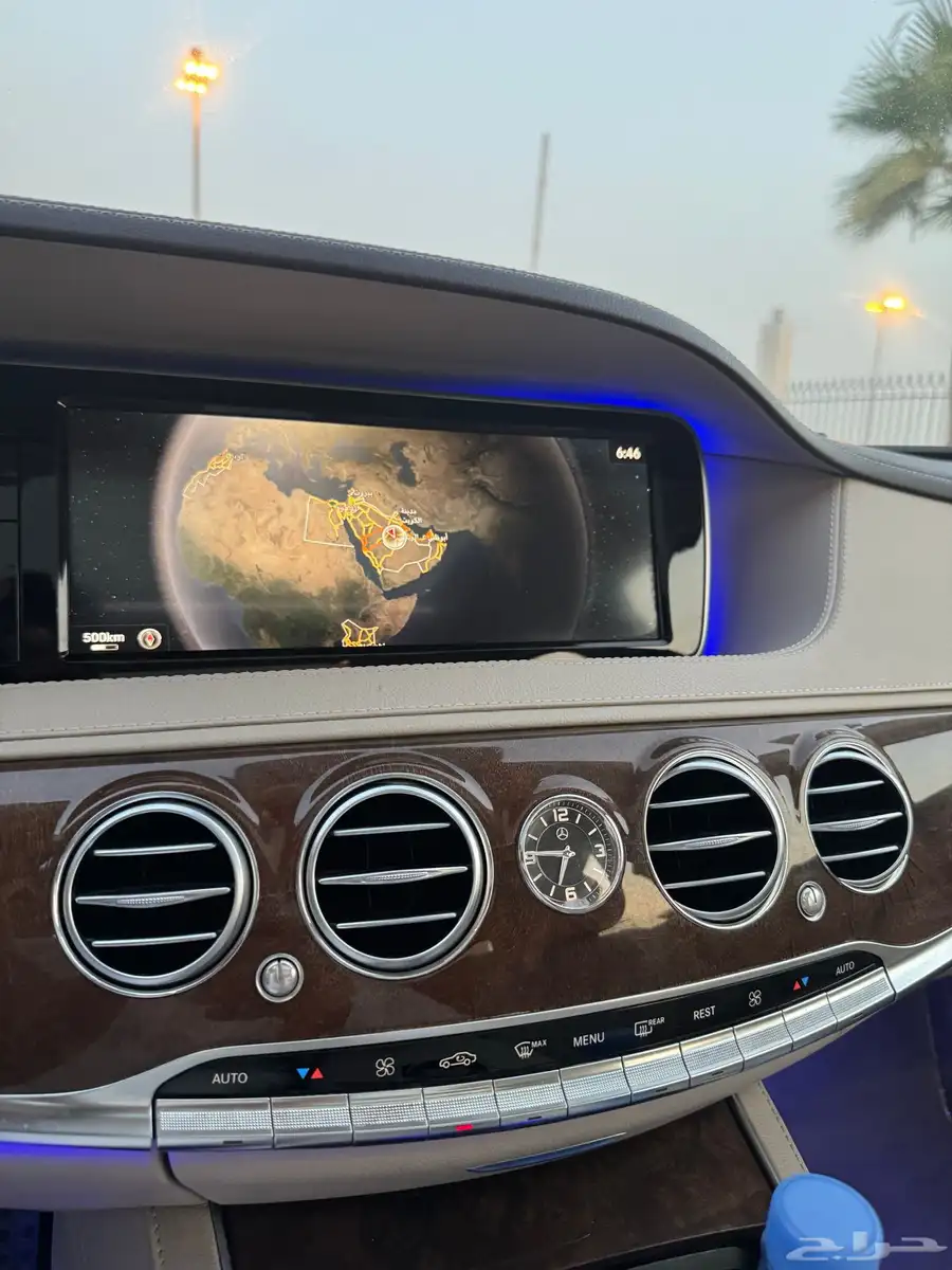 مرسيدس S400 جفالي 2014 لارج كت AMG نظيف جدا 19