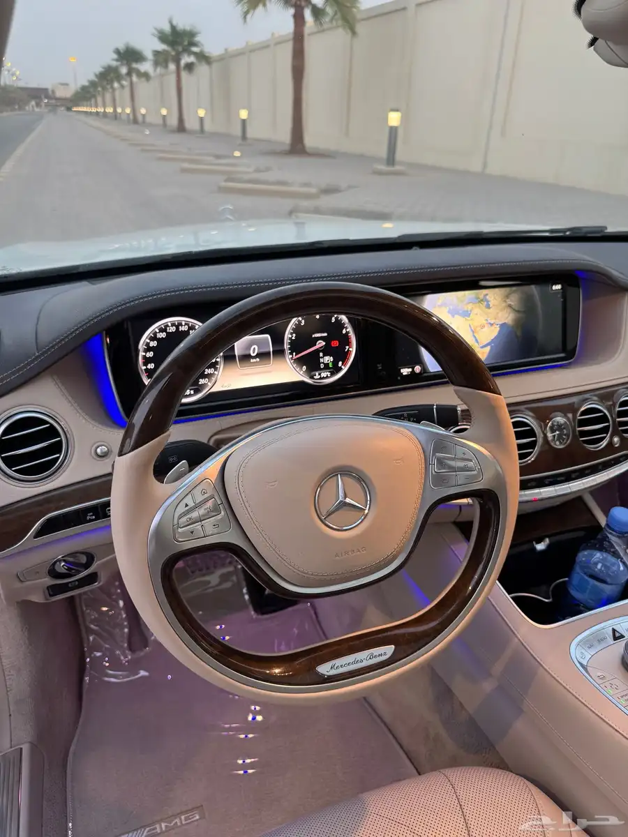 مرسيدس S400 جفالي 2014 لارج كت AMG نظيف جدا 37
