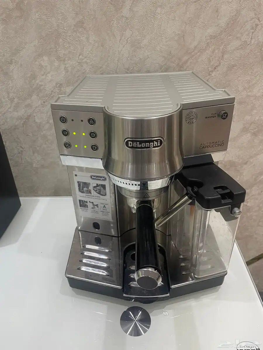 ماكينة قهوة DeLonghi EC860   مطحنة KG79 بحالة ممتازة 5
