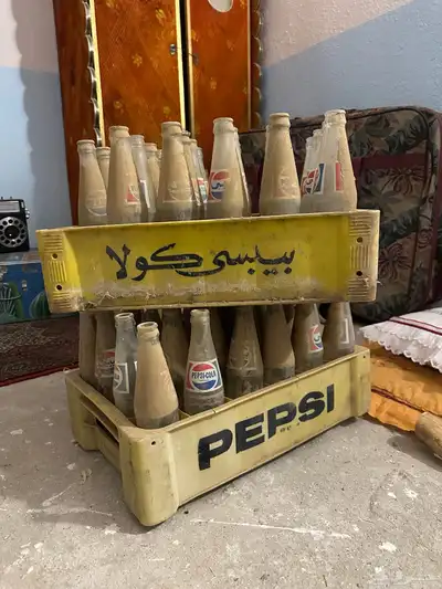 صناديق قزاز بيبسي كولا قديمة تراث 0