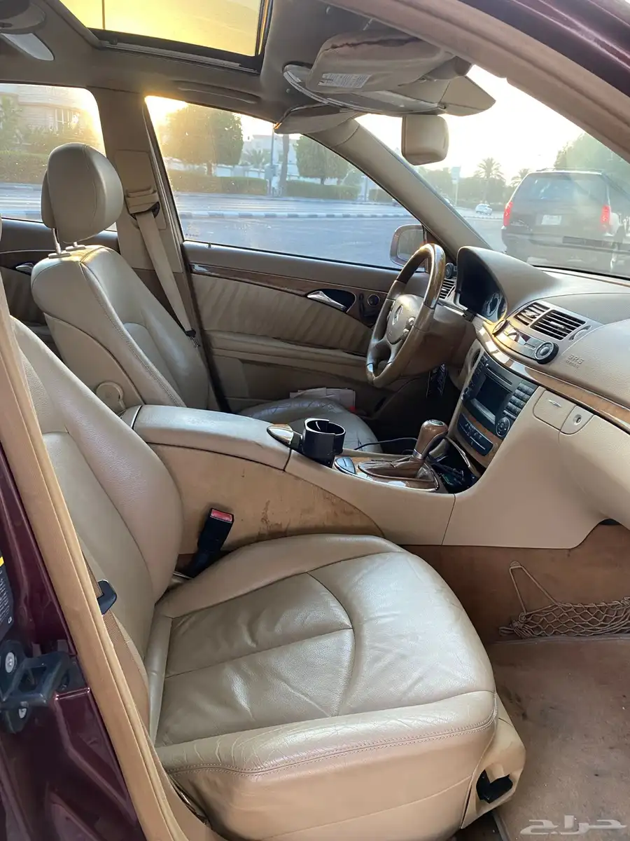 مرسيدس E280 2009 وارد الامارت تشليح 18