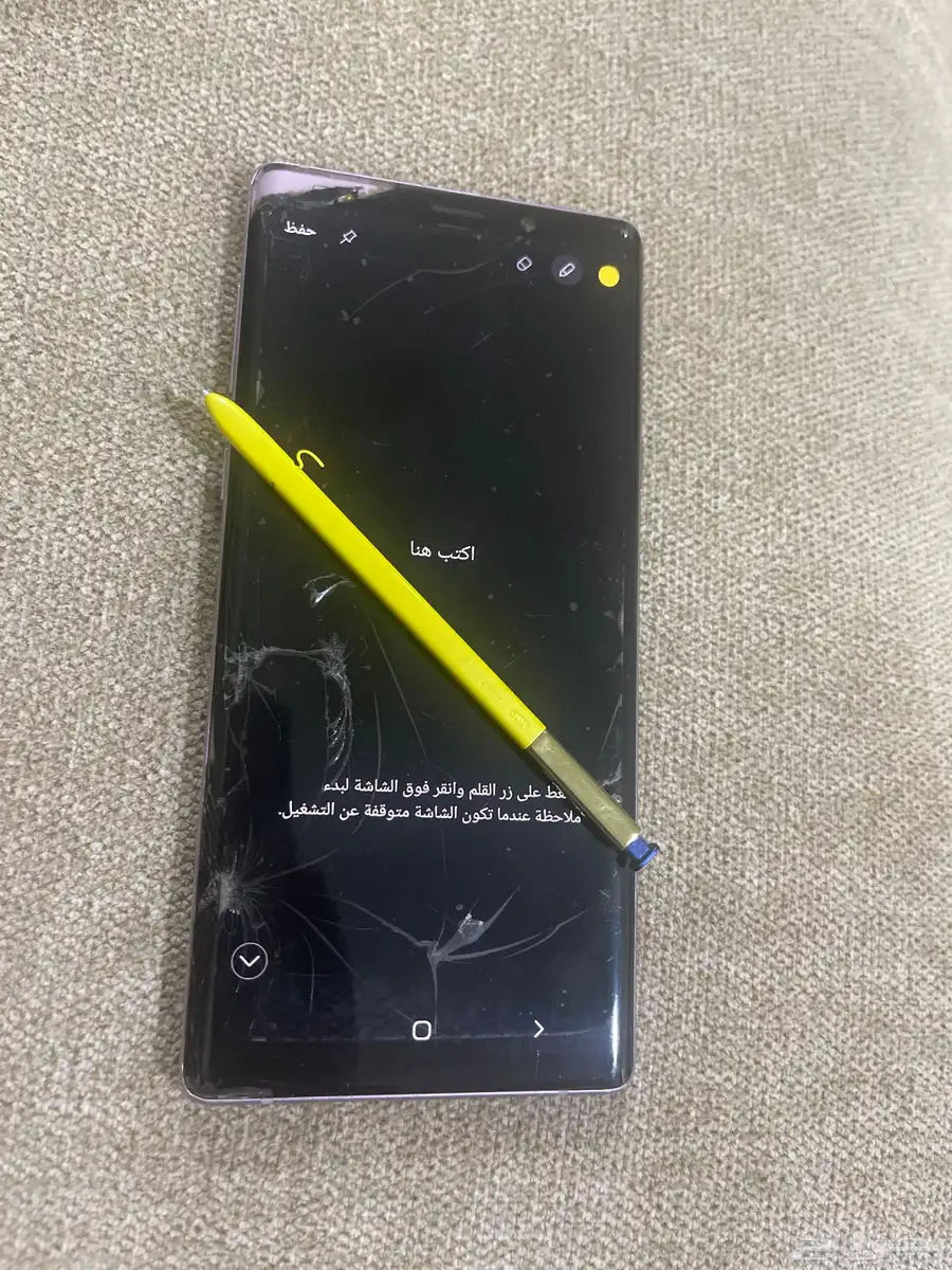 جالكسي نوت 9 أمريكي اصلي للبدل بأيفون 8