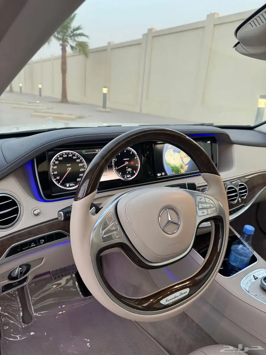 مرسيدس S400 جفالي 2014 لارج كت AMG نظيف جدا 59