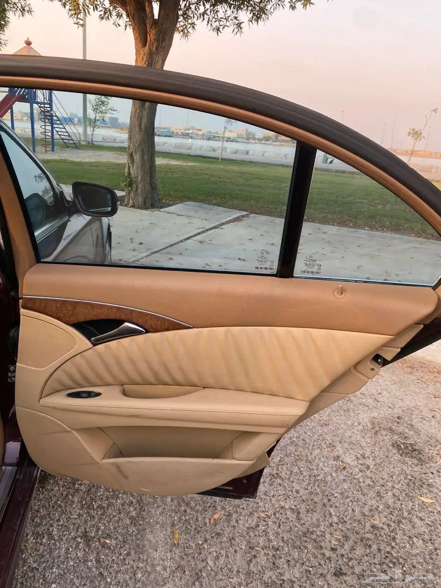 مرسيدس E280 2009 وارد الامارت تشليح 14