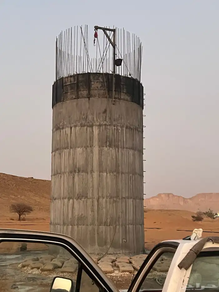 خزان اصطوانيه ارتفا 20متر قطر في 0