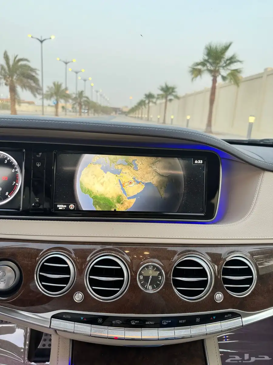 مرسيدس S400 جفالي 2014 لارج كت AMG نظيف جدا 56