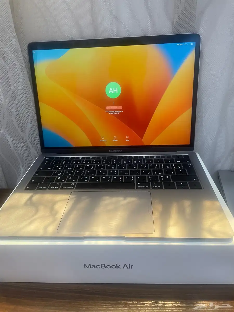 ماك بوك اير كالجديد تماما  MacBook Air 2018-256 GB-Like New 2