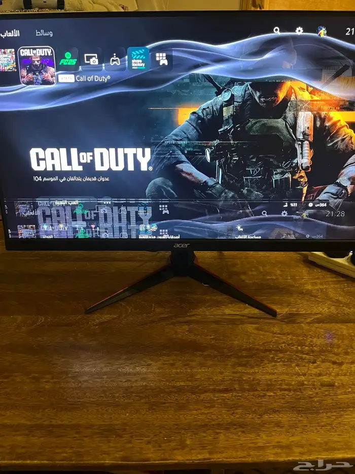 شاشه acer 27 بوصه 180 هرتز ( مشطوبه ) 1
