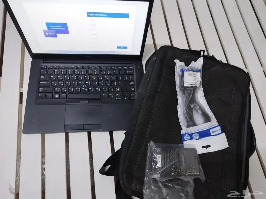 لابتوب Dell 7490 لمس   16GB RAM نظيف مع شنطة وشاحن جديد 2