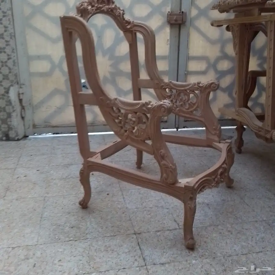 أطقم خشب زان فاخر كلاسيك مصري دمياطي درجة أولى 0