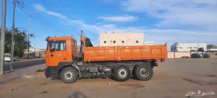 شاحنة. مان قلاب مسكس اروبي نضيف ممشى380الف 0