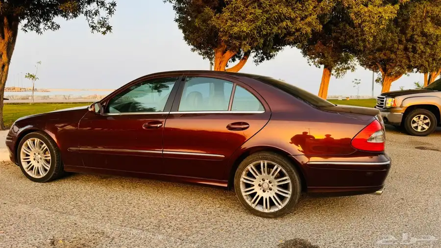 مرسيدس E280 2009 وارد الامارت تشليح 1