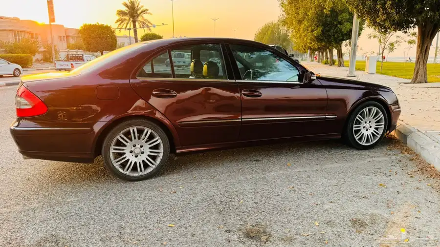مرسيدس E280 2009 وارد الامارت تشليح 0