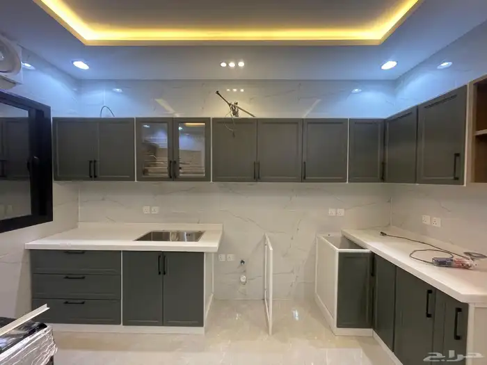 مطابخ المنيوم وساج يوجد صيانة و تكملة 1