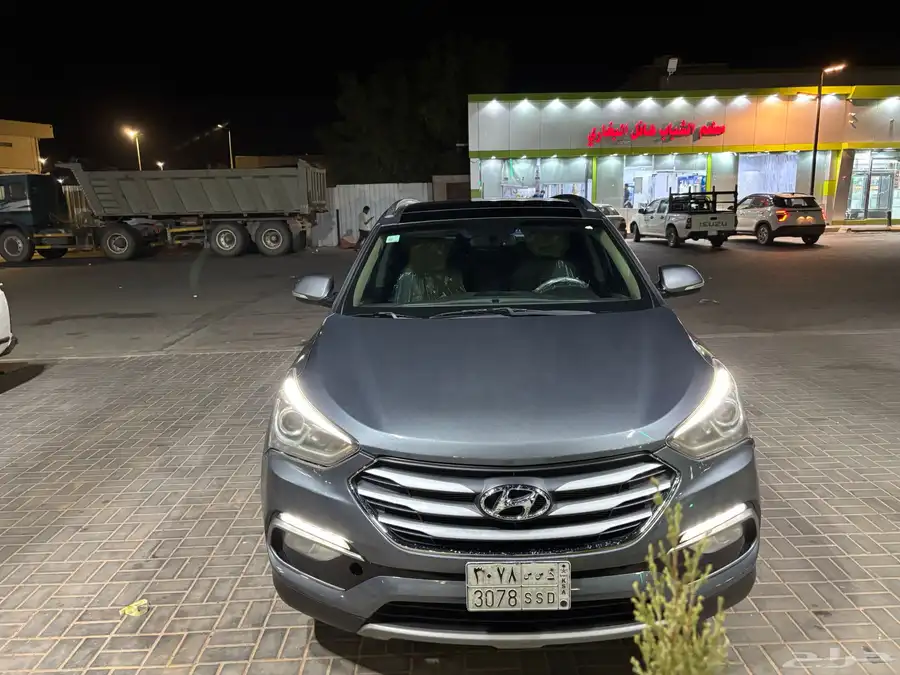 لبيع سنتافي 2018فل كامل ينزين محرك6سرندل دبل وارد المجدوعي 11