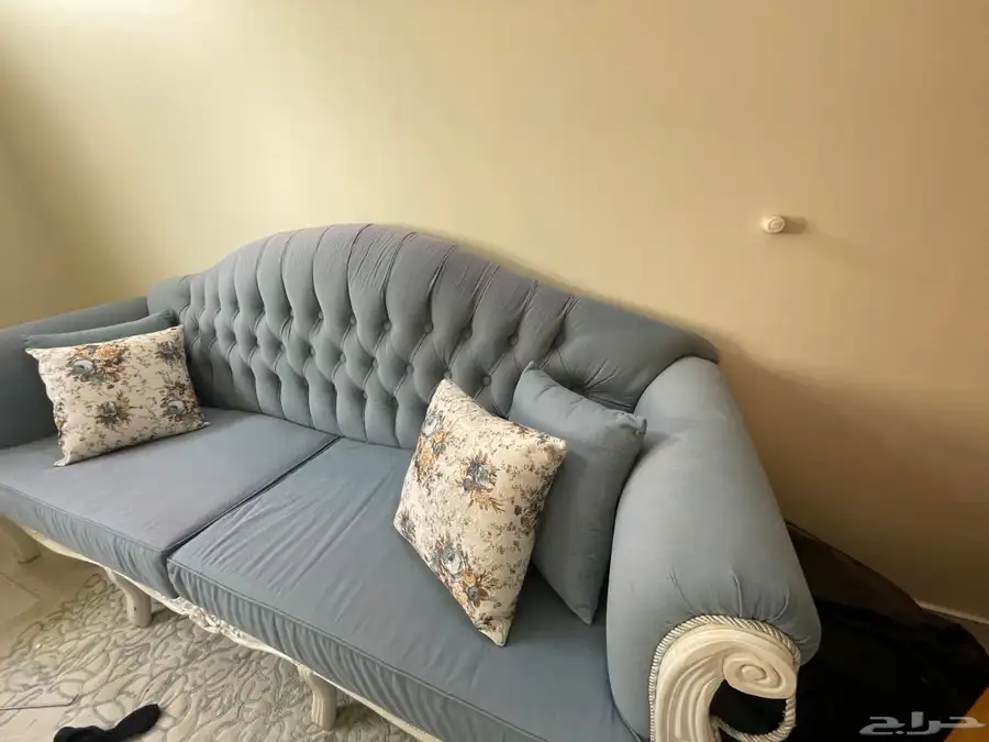 اثاث كنب غرفة حريم طقم بطاولاته 0