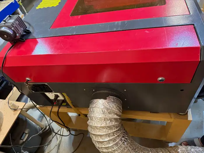 جهاز حرق وقص ليزر co2 50w 2