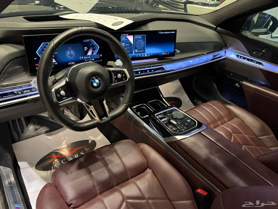 بي ام دبليو 735i موديل 2023م (وارد خليجي) 9