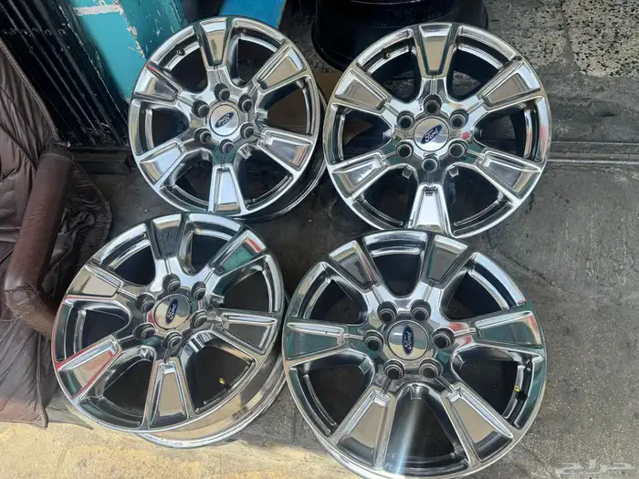 جنوط فور F150 اصلي وكالة مقاس 18 6