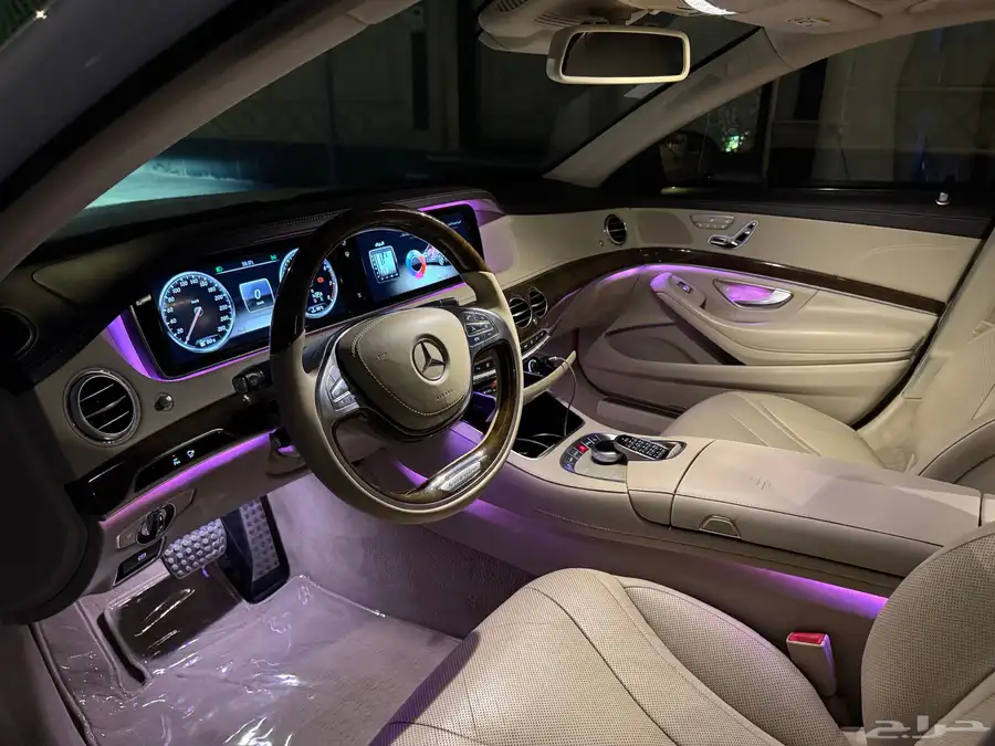 مرسيدس S400 جفالي 2014 لارج كت AMG نظيف جدا 25