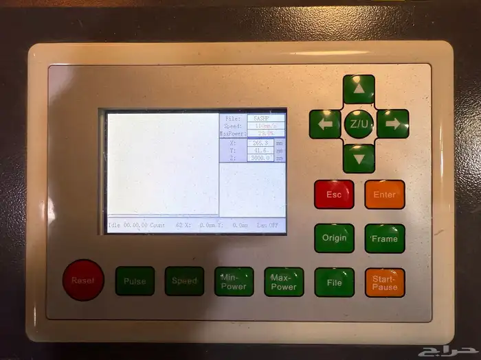 جهاز حرق وقص ليزر co2 50w 3