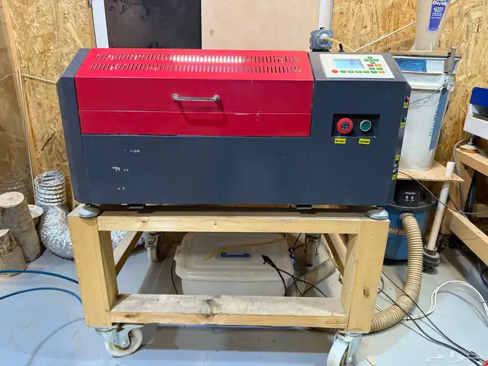 جهاز حرق وقص ليزر co2 50w 4