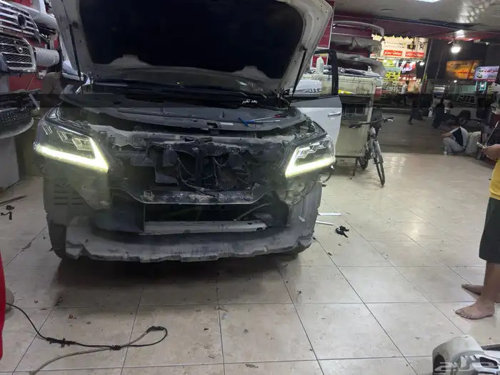 اصلاح لد النهاري لكزس جيب LX570 4