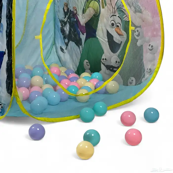 خيمة اطفال بتصميم فروزن المميز - خيمه مع كرات للاطفال 4