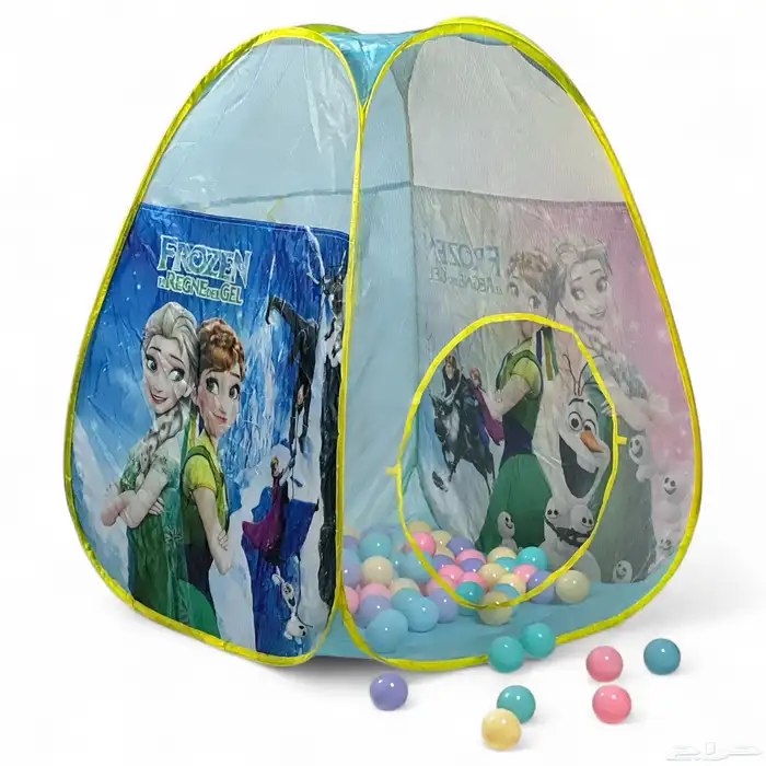 خيمة اطفال بتصميم فروزن المميز - خيمه مع كرات للاطفال 3