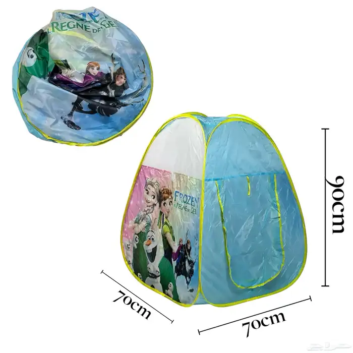 خيمة اطفال بتصميم فروزن المميز - خيمه مع كرات للاطفال 6