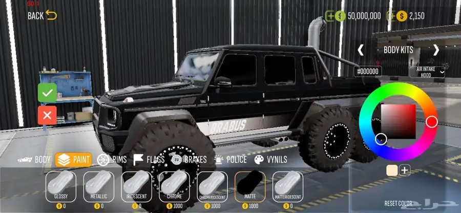 للبيع برابوس 6x6 على السوم 1