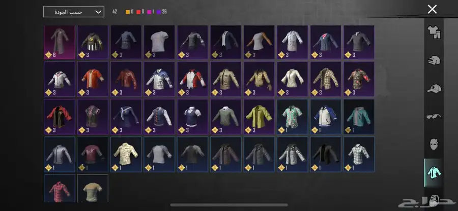 حساب PUBG فيه كل شيء وشاحن في الباتل بس 5