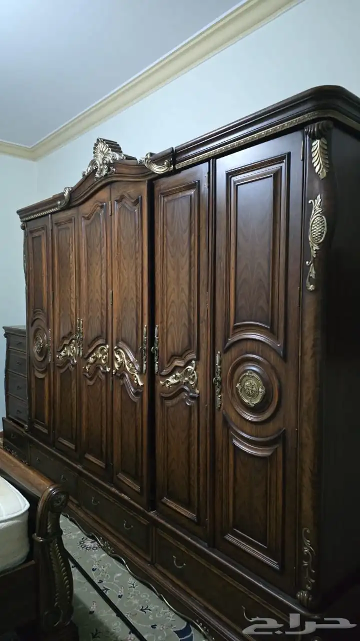 اثاث غرفه نوم اصليه نظيفه جدا لعرسان استخام بسيط ضمان مفتوح 3